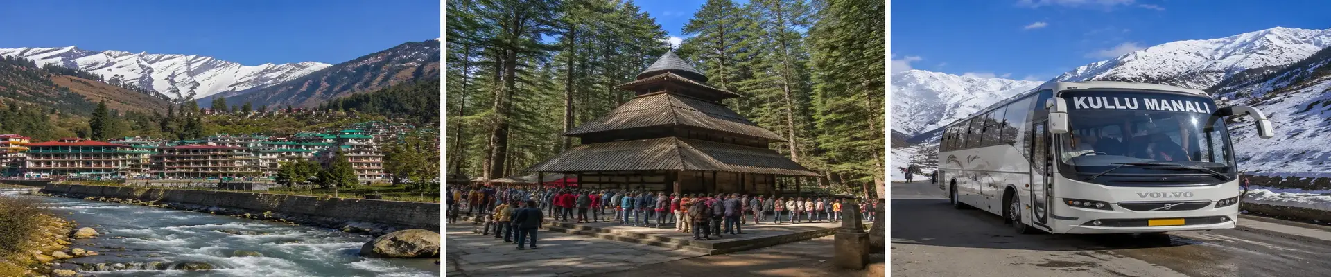 Manali Volvo tour featuring Solang Valley Kullu and Naggar Castle