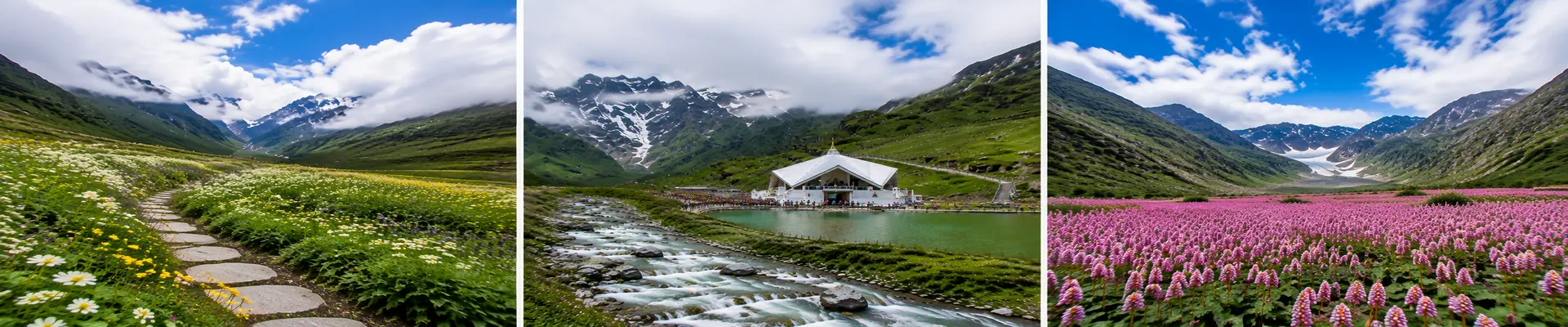 Valley of Flowers Tour Package with Himalayan landscapes and Hemkund Sahib Gurudwara