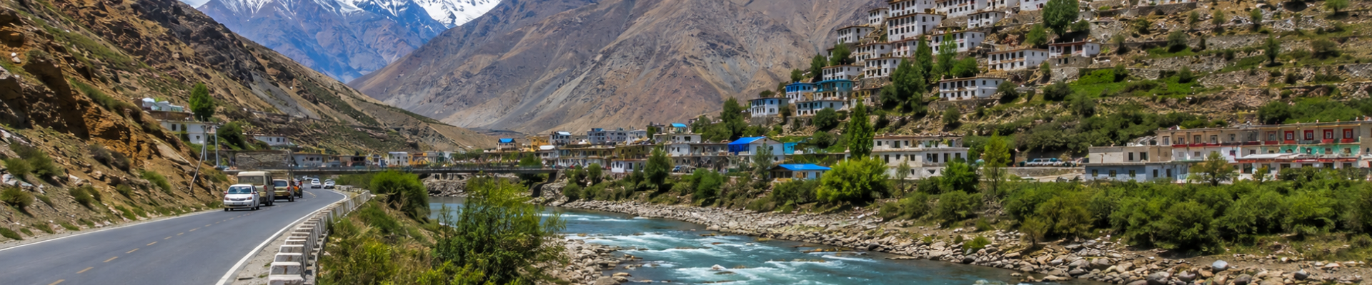 Spiti Valley Tour from Chandigarh covering Narkanda, Sangla, Chitkul, Kaza, Kalpa and Key Monastery with scenic Himalayan landscapes