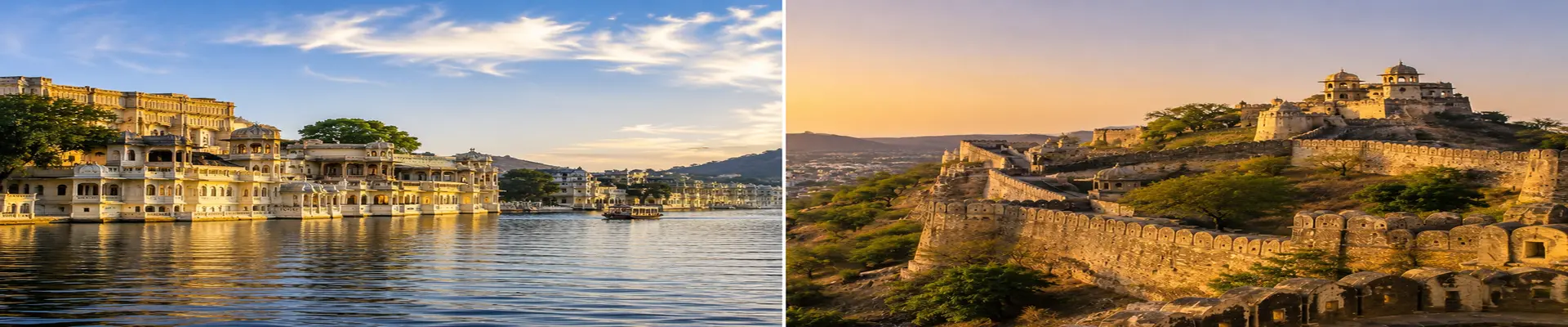 Explore Udaipur with a 5 Nights / 6 Days Udaipur Tour Package covering City Palace, Lake Pichola, Chittorgarh, Kumbhalgarh and Ranakpur.