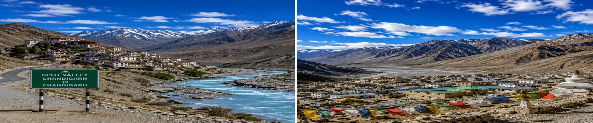 Spiti Valley Tour Package from Chandigarh with Key Monastery, Chicham Bridge, Kaza and scenic Himalayan landscapes
