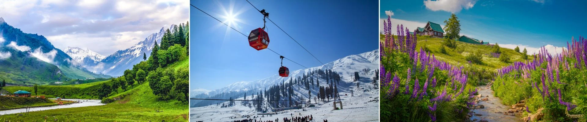 Kashmir tour package 6N/7D banner
